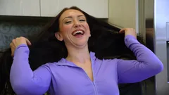 Deepthroat double blowjob action