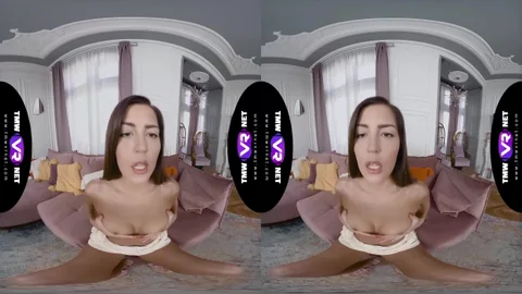 TMWVR Network: Long Legged Brunette In Full Swing