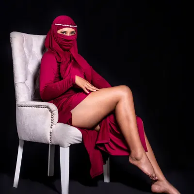 Arab elegance, look that burns and desire that does not hide 🔥🌙