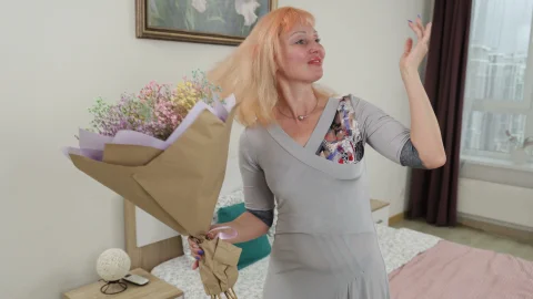 Karup's Older Women: Redhead Rides in 4K Ultra-HD