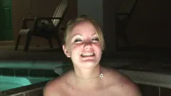 Daddy spoils his slut with heavy creampie loads