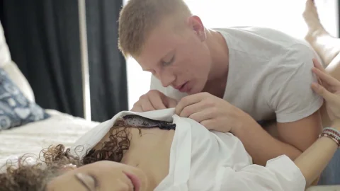evil playgrounds: Curly Hair Beauty Takes Big Cock