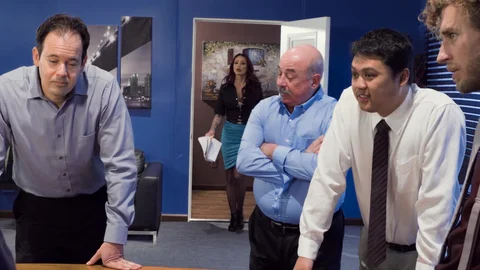 Big Tits At Work: Manager Enjoys Her Work