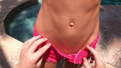 POVD: Petite Poolside Pleasures with Asuna