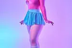 Skate lady  costume