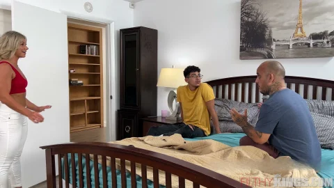 Stepmom Workin Hard Cock BTS Scene