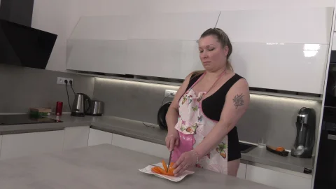 Karup's Older Women: Busty Beauty Cums on Command