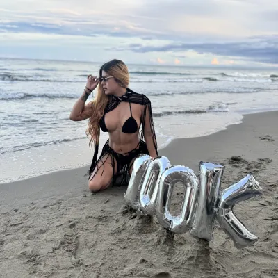 100k and all my love for you 💫