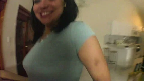POV Action: Amateur Girl Gets Banged In Both Holes Raw