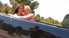 bang! europe: Two-Slut Deep-Dicking on the Sand