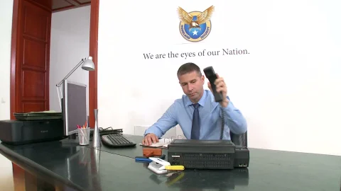 Pix And Video: Desperate Immigration Office