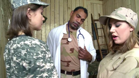 bizarre video: Sharing Military Cocks