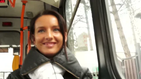 Mofos: A Wild Encounter on a Bus Ride: Creamy Delights Await