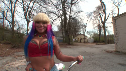 evasive angles: Phatcheeks' Wet Biking Dream