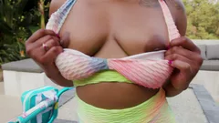 Outdoor gonzo style raw fucking