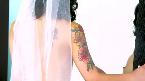 EvilAngel: Saya's Wedding Veil Turns into Wet Dreams