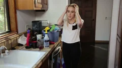 Squirting Lesbian: Maddy's Mischievous Encounter with a Maid