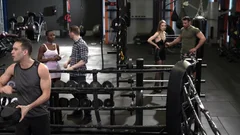 Big Tit Boxer Teases and Strips for Coach