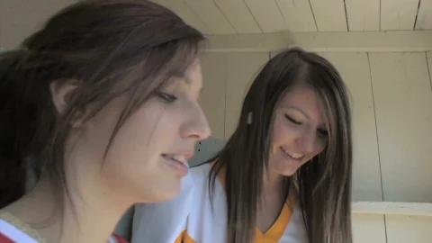 Raw lesbian cheerleaders suck each other off live