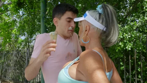 Milfs Like It Big: Fit and Naughty Powerwalk with Sally