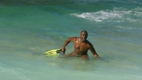 Blacked: Cayenne's Control Slips at Black Beach