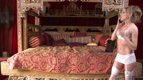 Real Wife Stories: Husband Cuffed, Wife Gets Fucked