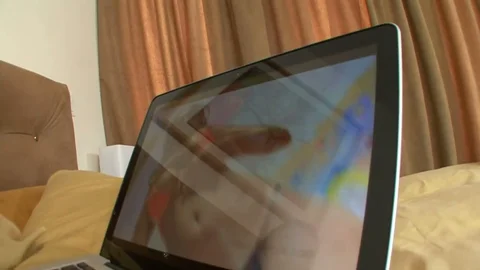 She takes a raw load right on her face