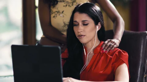 All Girl Massage: Tableside Pleasure