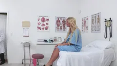 Doctor Adventures: Nurse Watches As Doctor Fills Her Up