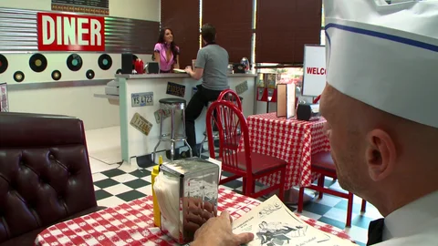 Big Tits In Uniform: Diner Delights: Kortney's Secret
