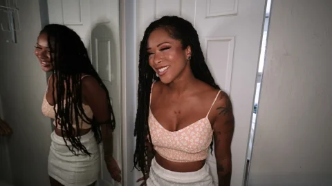 Raw Ebony Big Tits Get Pounded In POV