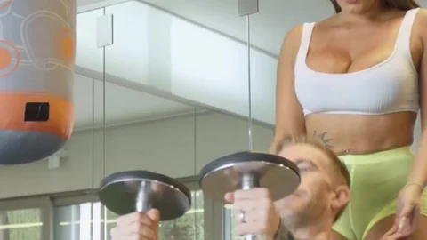 Brazzers Exxtra: Big Tit Tease at the Fitness Center
