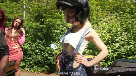 paradise film: Man Helps Big Boobed Chessie Ride