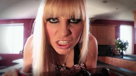 Wicked Cinemacore: Brunette's Cum Swallowing