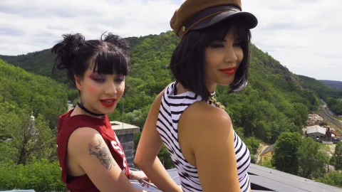 EvilAngel: Rectal Gaping Stuns Both Babes