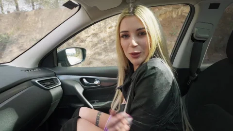 Reality Kings: Blonde Babe's Wild Car Sex