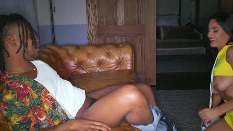 BLACKEDRAW: Yellow Shorts Galore in Exhibitionist Frenzy