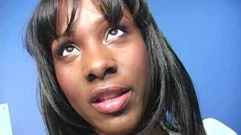 Gloryhole Surprise For Ebony Star With Dark Nipples