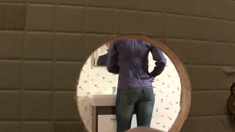seventeen: Bathroom Stall Ecstasy for Adventurous Mia Me