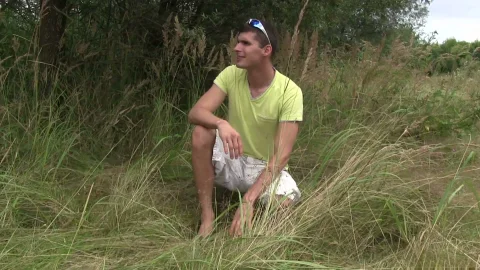 Big Load Deposited In Wet Grass