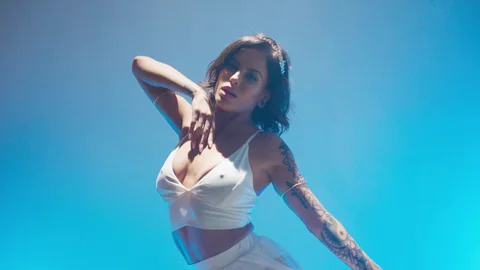 Brazzers: Pure White Outfits Torn Apart by Foursome Action