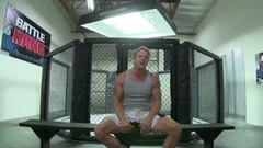 Thick cock stretches this lean blonde wide