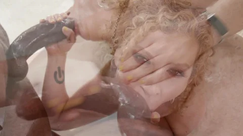 Hussie Pass: Curvy MILF Sara Jay's Oil Slicked Twat Takes All