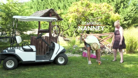Lusty Grandmas: Granny Gets Gropey on the Green