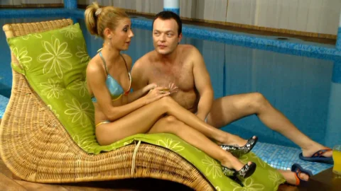 sex sense: Crystal Crown's Epic Poolside Fuck