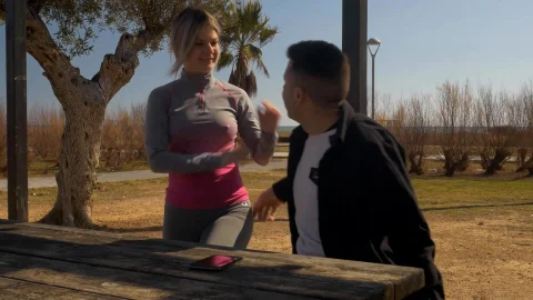 spanish amateur movies: Whoresome Walk Along the Shoreline