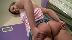 Creampied by boyfriend's thick cock