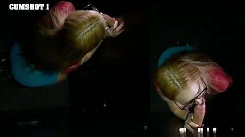 Gloryhole Secrets: Bald Pussy Takes It All In