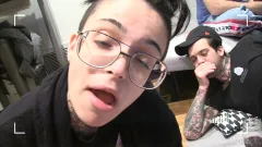 Girls Who Fuck Girls: Emo Babe Seduces Goth Beauty