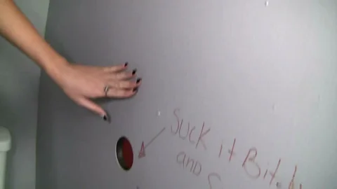 Blonde Girl Loves Getting Used In The Restroom